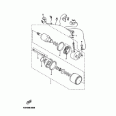 Схема узла: Стартер электрический Yamaha YP250 X-MAX