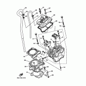Схема вузла: Циліндр Yamaha WR250 WR250F