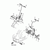 Схема узла: Масляный насос Yamaha XVS1100 V-Star Classic