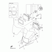 Схема вузла: Фара Yamaha WR250 WR250X