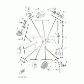 Схема вузла: Електроустаткування 2 Yamaha YZF-R125