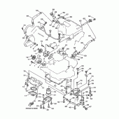 Схема вузла: Масляний насос Yamaha TRX850