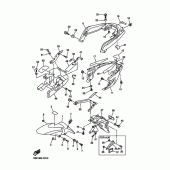 Схема узла: Крыло Yamaha FZ6 FZ6 (Naked)