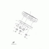 Схема вузла: Панель приладів Yamaha MT07/MTT690 MT-07