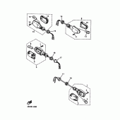 Схема узла: Поворотники Yamaha XJ600 Diversion (Naked)