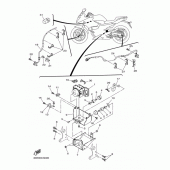 Схема вузла: Електроустаткування 3 Yamaha XJ6 Diversion (S-TYPE, ABS)