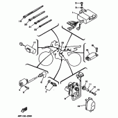 Схема вузла: Електроустаткування 1 Yamaha WR200R