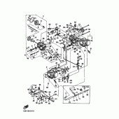 Схема узла: Карбюратор Yamaha XVZ1300 Royal Star Tour Deluxe