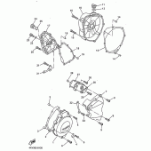 Схема вузла: Кришки картера 1 Yamaha YZF-R1 R1