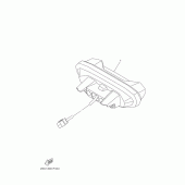 Схема вузла: Задній ліхтар (Стоп-сигнал) Yamaha MT09/MTN850 MT-09 Tracer