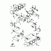 Схема вузла: Поворотники Yamaha XV1600 Wild Star