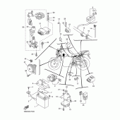 Схема узла: Электрооборудование 2 Yamaha FZ6 FZ6 (Naked)