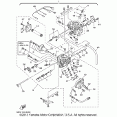 Схема узла: Карбюратор Yamaha XVS650 V-Star Classic
