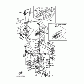 Схема узла: Топливный бак Yamaha XV1700 Road Star