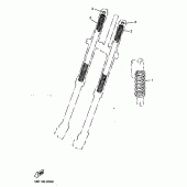Схема узла: Опция (CHASSIS) Yamaha YZ400