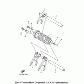 Схема вузла: Вал перемикання Yamaha FJ09 FJ-09
