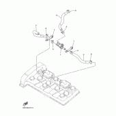 Схема вузла: Система індукції повітря Yamaha XJ6 Diversion F