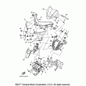 Схема узла: Облицовочные элементы 2 Yamaha FZ10/ MTN1000 FZ-10