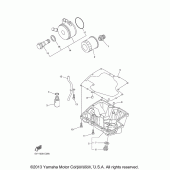 Схема узла: Масляный фильтр Yamaha YZF-R1 R1S Limited Edition