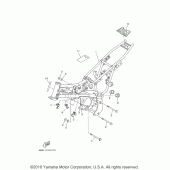 Схема вузла: Рама Yamaha TTR110 TT-R110