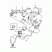 Схема узла: Впускная система Yamaha YP250 Majesty