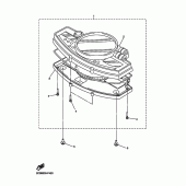 Схема вузла: Втулка стартера Yamaha YZF-R6/YZF600 R6 RaceBase