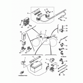 Схема вузла: Електроустаткування 1 Yamaha MT07/ MTT690 MT-07