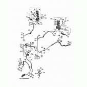 Схема узла: Передний тормозной цилиндр Yamaha XP530 T-MAX