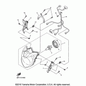 Схема вузла: Фара Yamaha FZ6 FZ6R