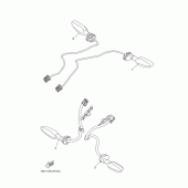 Схема вузла: Поворотники Yamaha FZ10/MTN1000 MT-10 SP