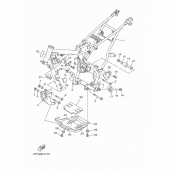 Схема узла: Рама Yamaha TTR125 TT-R125