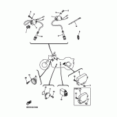 Схема вузла: Електроустаткування 2 Yamaha XVS650 Drag Star Silverado
