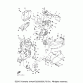 Схема узла: Боковая крышка Yamaha XVS1100 V-Star Classic