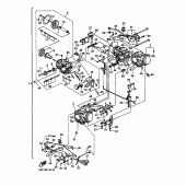 Схема вузла: Карбюратор Yamaha XVZ1300 Royal Star Venture