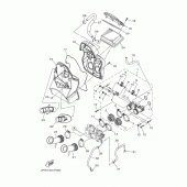 Схема вузла: Впускна система Yamaha XP500 T-MAX 530