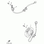 Схема вузла: Генератор Yamaha XVS650 Drag Star