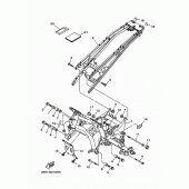 Схема узла: Рама Yamaha XTZ1200 Super Tenere