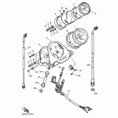 Схема узла: Панель приборов Yamaha SRX600