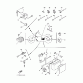 Схема узла: Электрооборудование 1 Yamaha XVS650 Drag Star
