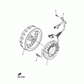 Схема вузла: Генератор Yamaha XVS1300 V-Star Classic