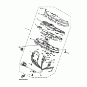 Схема узла: Панель приборов Yamaha YP250 Majesty