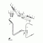 Схема вузла: Кермо та Тросики Yamaha YZF-R6/ YZF600 R6 RaceBase