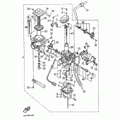 Схема узла: Карбюратор Yamaha SZR660