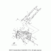 Схема вузла: Рама Yamaha FJ09 FJ-09
