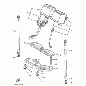 Схема вузла: Панель приладів Yamaha XT125