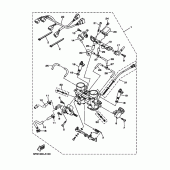 Схема вузла: Впускна система 2 Yamaha TDM900