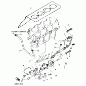 Схема узла: Карбюратор 2 Yamaha XJ600 Diversion (Naked)