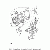 Схема вузла: Панель приладів Yamaha VMX17 V-MAX