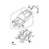 Схема узла: Сиденье Yamaha XJR1200