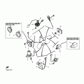 Схема вузла: Електроустаткування 2 Yamaha XJR400